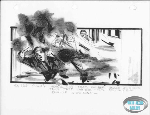 Scene 164 - Giddings engulfed by flames