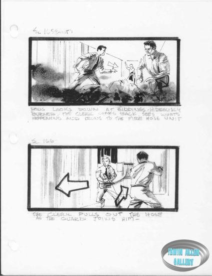 Scenes 165 to 166 - Clerk gets hose