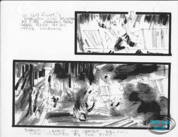 Scene 269 - Bigelow blinded by fire