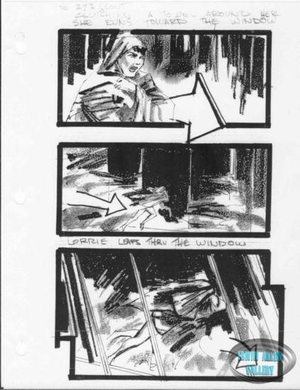 Scene 272 - Lorrie leaps through window