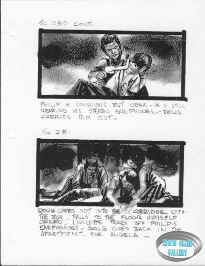 Scenes 280 to 281 - Doug takes Philip into corridor