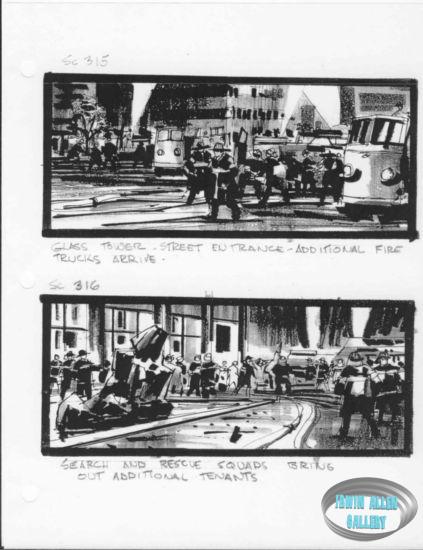 Scenes 315 to 316 - More fire trucks arrive
