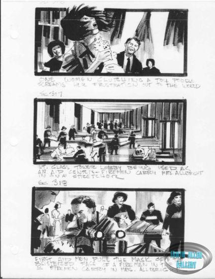 Scenes 317 to 318 - Mrs. Allbright on stretcher