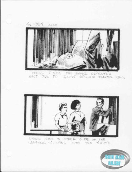 Scene 337 - Cement blocking door
