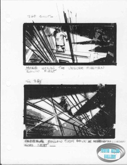 Scenes 360 to 361 - Climb down shaft