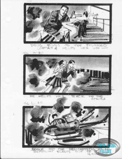 Scene 411 - Helicopter explodes on impact