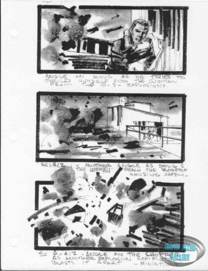 Scenes 411 to 412 - Chopper explosion