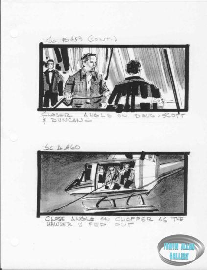 Scenes 459 to 460 - Hawser fed out from chopper