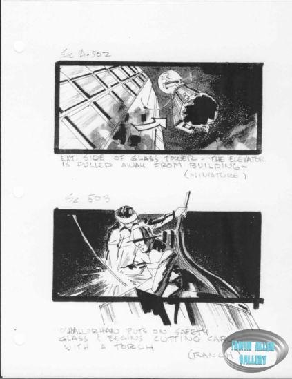 Scenes 502 to 503 - O'Hallorhan cuts elevator cable