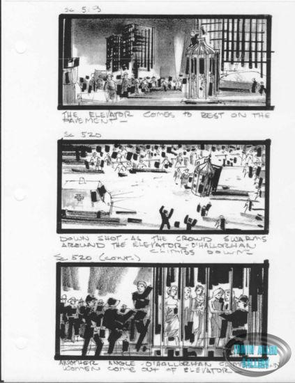 Scenes 519 to 520 - Women exit elevator