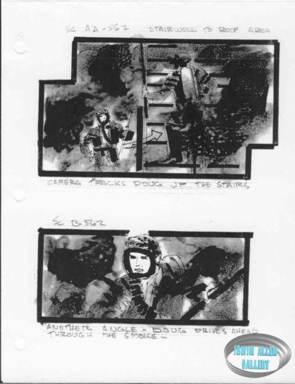 Scene 562 - Doug climbs up stairs