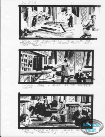 Scene 573 - Doug ties himself to a post