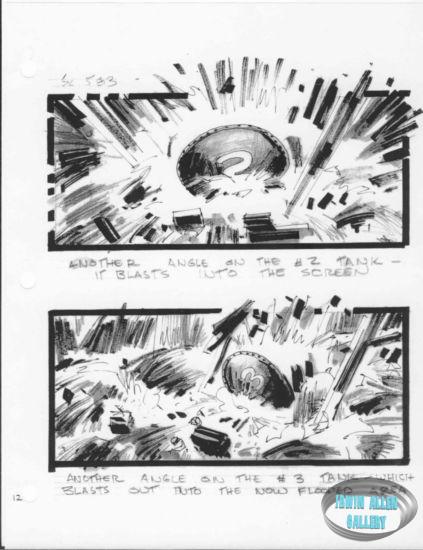 Scene 583 - Tanks #2 and #3 explode