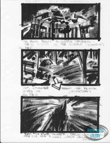 Scenes 584 to 586 - Explosions