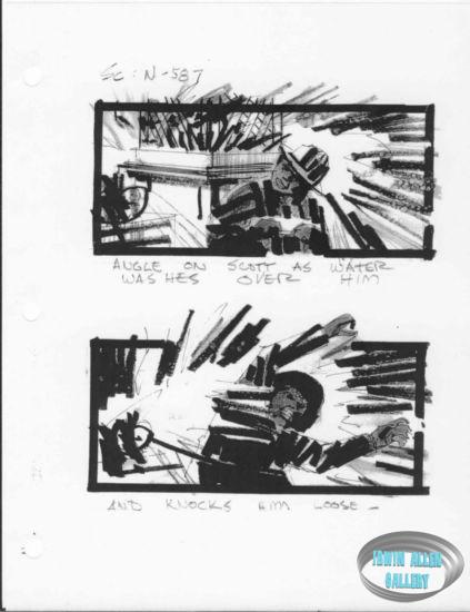 Scene 587 - Scott is knocked loose