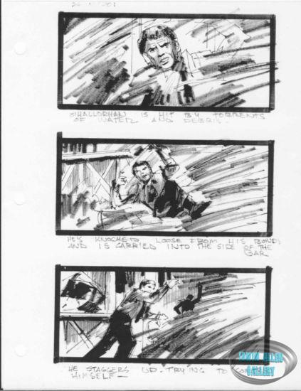 Scene 587 - O'Hallorhan hit by torrents