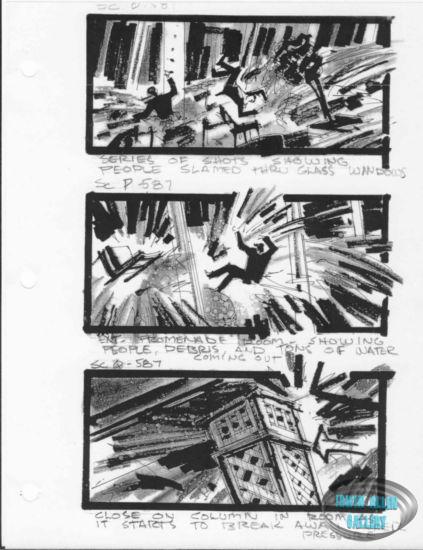 Scene 587 - People slammed through windows