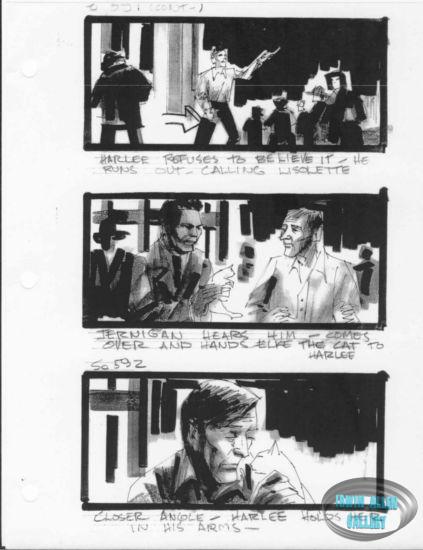 Scenes 591 to 592 - Jernigan gives Harlee the cat