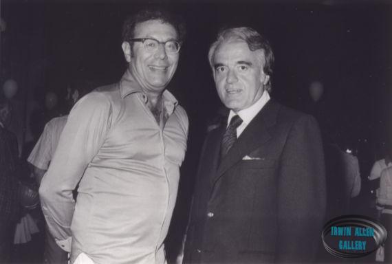 Irwin Allen and Jack Valenti