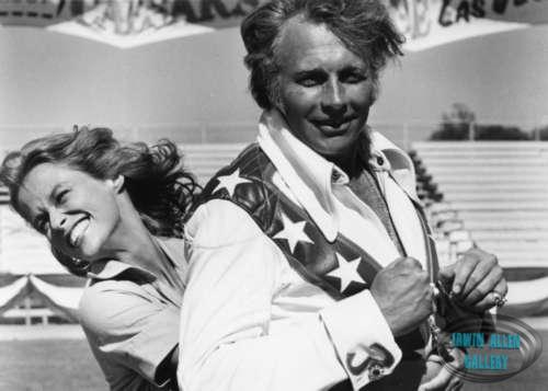 Lauren Hutton and Evel Knievel