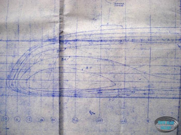 Movie Seaview Miniature Blueprint
