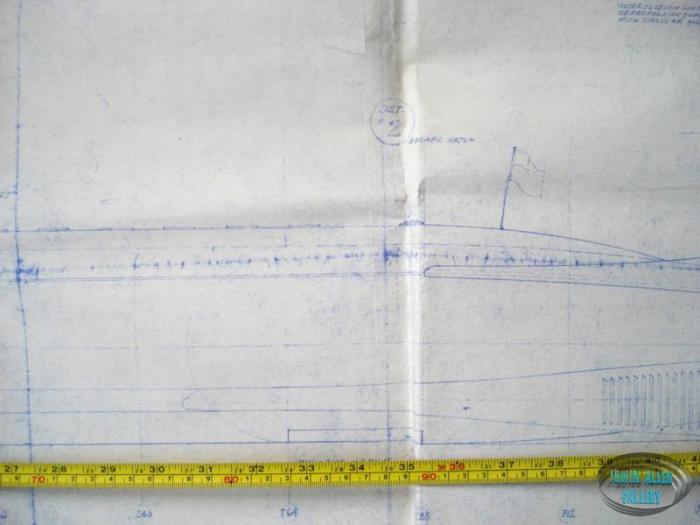 Movie Seaview Miniature Blueprint