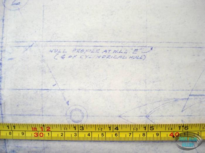 Movie Seaview Miniature Blueprint