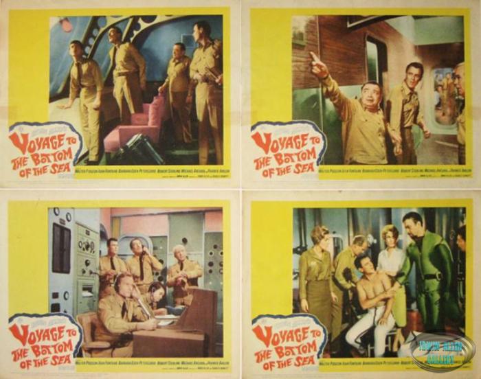 Four Lobby Cards from Voyage Movie