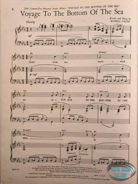 Voyage Movie Music Sheet