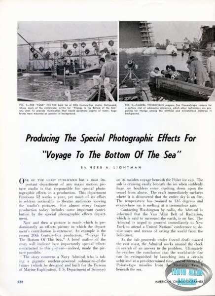 American Cinematographer September 1961