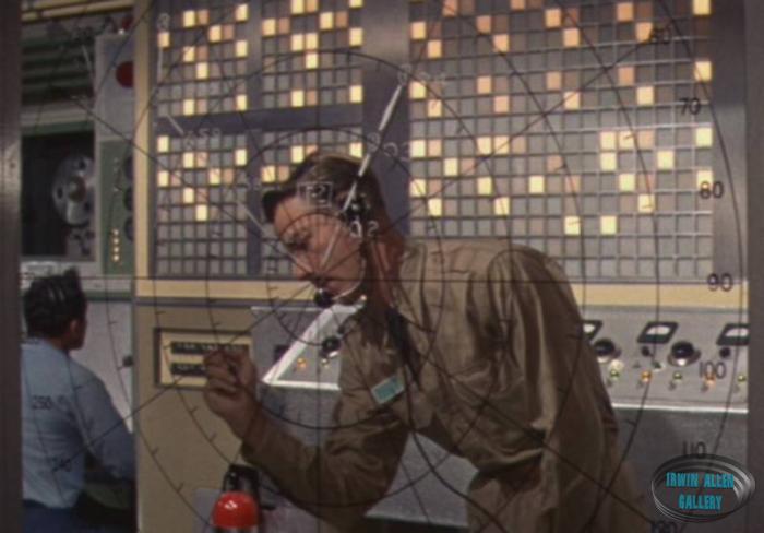 Tracking Map in front of Missile Instrumentation Station