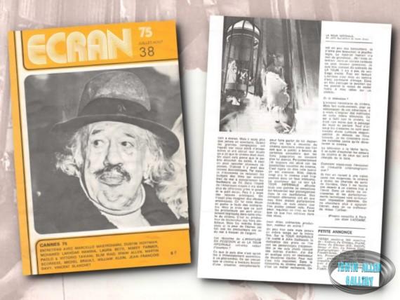 Ecran 38, July-August 1975
