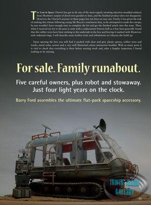 Lost in Space Chariot in Sci-Fi & Fantasy Modeller