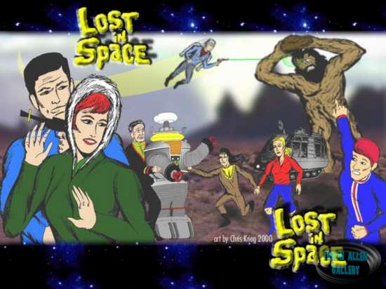 Lost in Space Art by Christopher Krieg