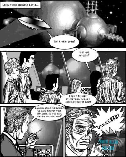 Comic strip by Chris Krieg