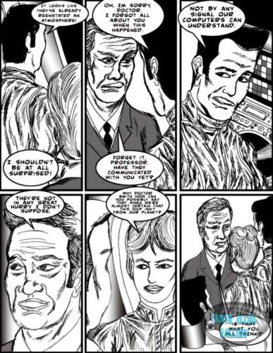 Comic strip by Chris Krieg
