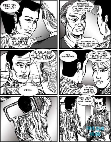 Comic strip by Chris Krieg