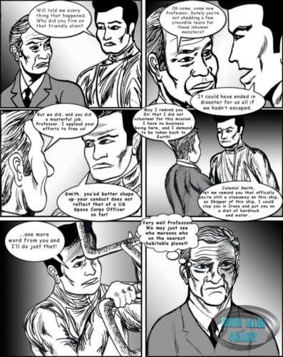 Comic strip by Chris Krieg