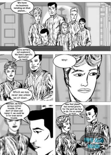 Comic strip by Chris Krieg