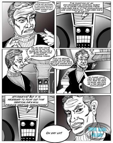 Comic strip by Chris Krieg