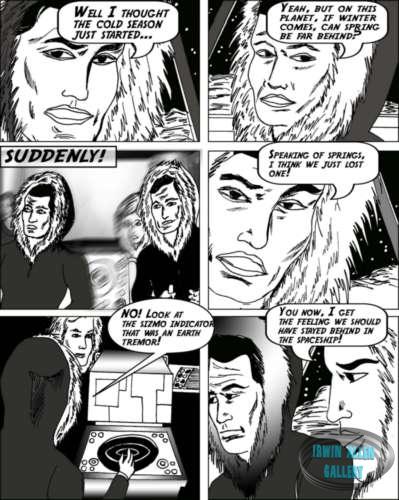 Comic strip by Chris Krieg
