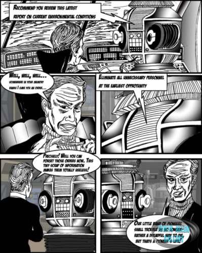 Comic strip by Chris Krieg