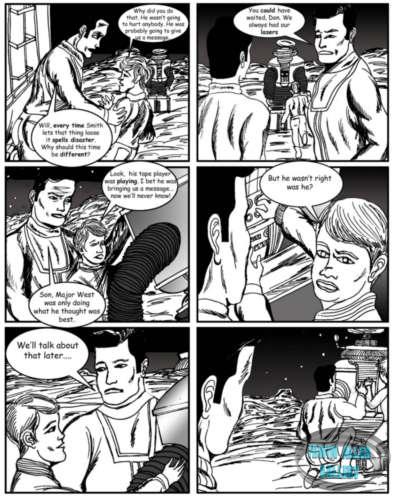 Comic strip by Chris Krieg