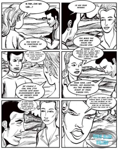 Comic strip by Chris Krieg