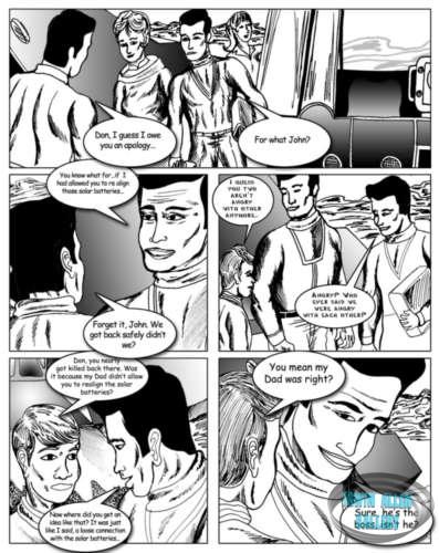 Comic strip by Chris Krieg