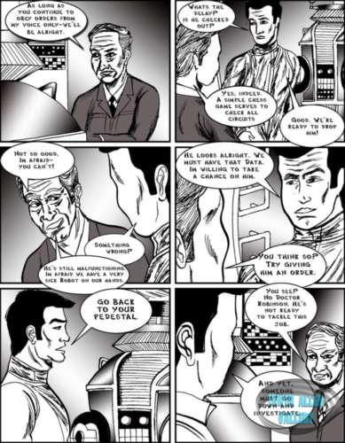 Comic strip by Chris Krieg