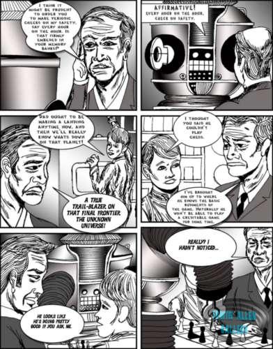Comic strip by Chris Krieg
