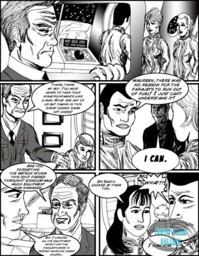 Comic strip by Chris Krieg