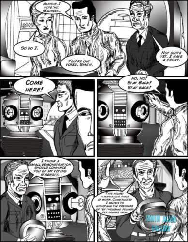 Comic strip by Chris Krieg