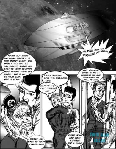 Comic strip by Chris Krieg